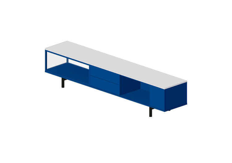 Móveis 3D - Móvel de madeira - Cappellini - Easy - EAS4 -... Móveis 3D - Móvel de madeira - Cappellini - Easy - EAS4 -...