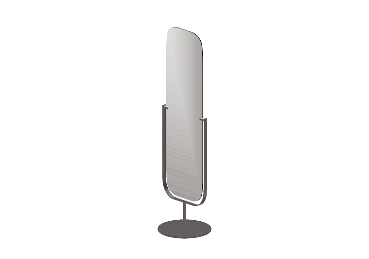 Accessoires 3D - Miroir - Cappellini - Mirror - MI1 -... Accessoires 3D - Miroir - Cappellini - Mirror - MI1 -...