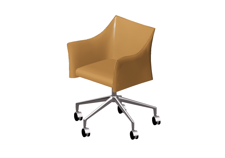 Fauteuil 3D - Fauteuil en cuir - Cappellini - O-Cap - OCP5R... Fauteuil 3D - Fauteuil en cuir - Cappellini - O-Cap - OCP5R...