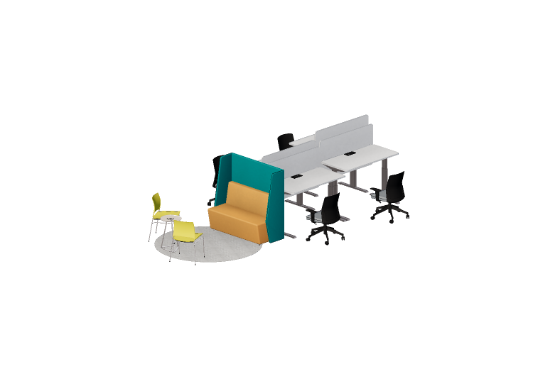3D Stühle - Zusammensetzung von Stühlen und Tischen -... 3D Stühle - Zusammensetzung von Stühlen und Tischen -...