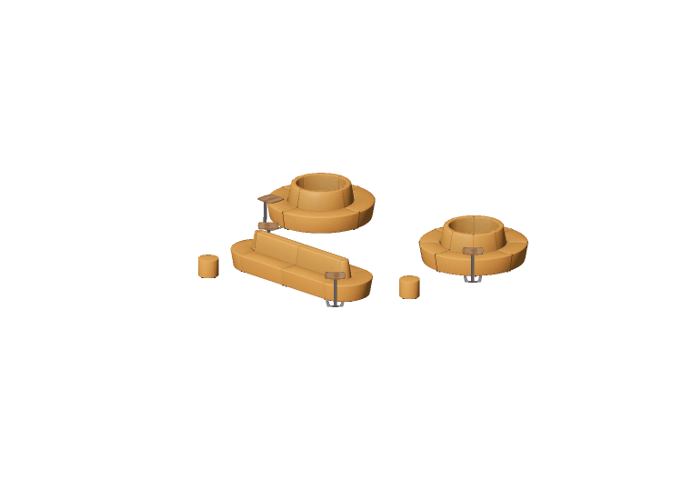 3D Sessel - Kompositionen von Sofas und Tische - Cavaletti... 3D Sessel - Kompositionen von Sofas und Tische - Cavaletti...