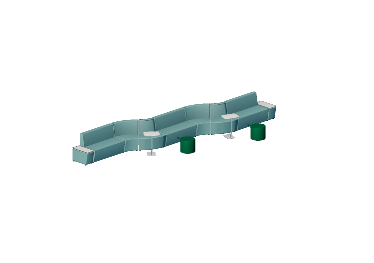 Poltrone 3D - Composizione di sedie e divani - Cavaletti -... Poltrone 3D - Composizione di sedie e divani - Cavaletti -...