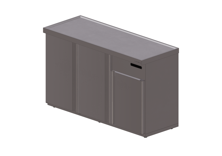 Meubles 3D - Réfrigérateur alimentaire - Coreco - B 150 -... Meubles 3D - Réfrigérateur alimentaire - Coreco - B 150 -...