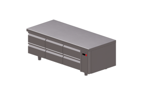 Meubles 3D - Comptoir r&eacute;frig&eacute;r&eacute; - Coreco - MFB 160 CC