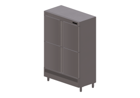Muebles 3D - Refrigerador para alimentos - Coreco - ACR 13