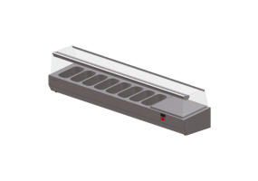 3D Exhibitors - Food display - Coreco - EI 1 3 200 GN