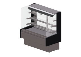 3D Aussteller - Verkaufskühlvitrine für Lebensmittel - Coreco
