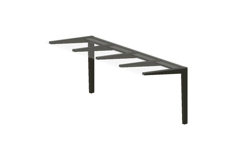Accessori 3D - Parcheggio coperto per biciclette - Cyklos -... Accessori 3D - Parcheggio coperto per biciclette - Cyklos -...