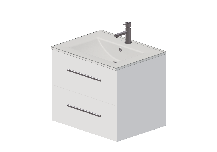 Móveis 3D - Gabinete com cuba e torneira - Dekker – Pesaro... Móveis 3D - Gabinete com cuba e torneira - Dekker – Pesaro...