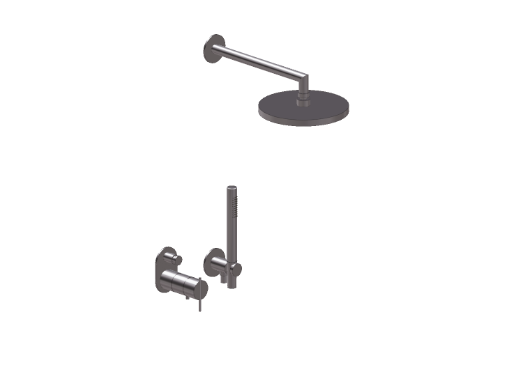 Torneiras 3D - Conjunto de chuveiro – Dekker – 256067 -... Torneiras 3D - Conjunto de chuveiro – Dekker – 256067 -...