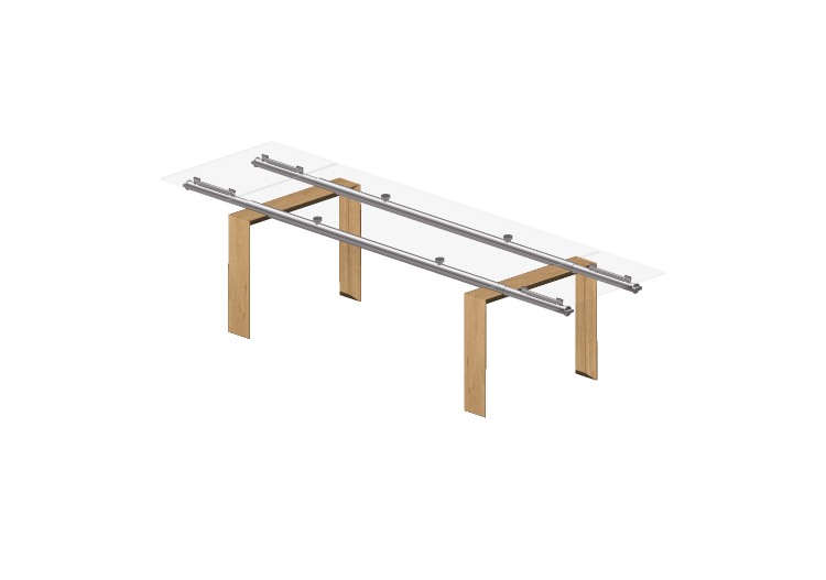 Tavoli 3D - Tavolo in vetro - Desalto - Stilt - Desalto Tavoli 3D - Tavolo in vetro - Desalto - Stilt - Desalto