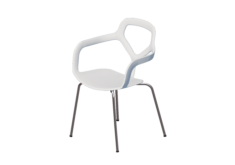 Sedie 3D - Sedia in plastica - Desalto - Trace - Desalto Sedie 3D - Sedia in plastica - Desalto - Trace - Desalto