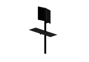 TV and Monitor 3D - Metal TV stand - Desalto - Sail