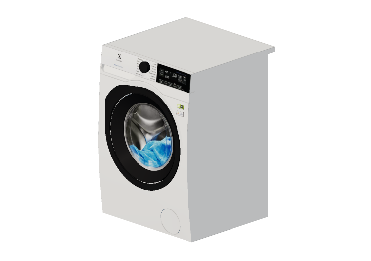 3D Electrical Appliances - Washing machine - Electrolux -... 3D Electrical Appliances - Washing machine - Electrolux -...