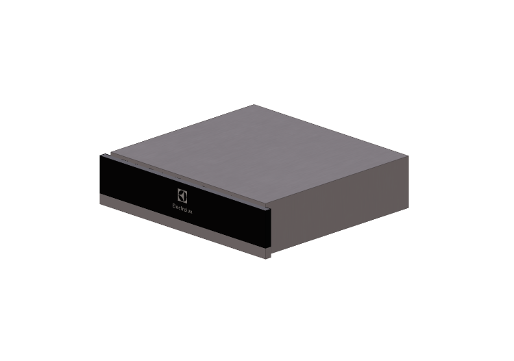 3D Haushaltgeräte - Wärmeschublade - Electrolux - 140 594 -... 3D Haushaltgeräte - Wärmeschublade - Electrolux - 140 594 -...