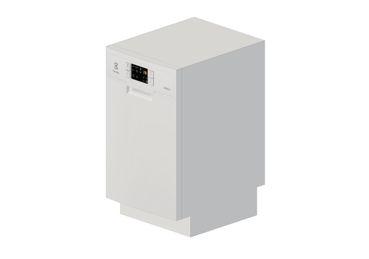 Elettrodomestici 3D - Lavastoviglie - Electrolux - FSBU 45... Elettrodomestici 3D - Lavastoviglie - Electrolux - FSBU 45...