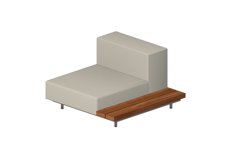 Sedie e Poltrone 3D - Divano con tavolo lato sinistro -... Sedie e Poltrone 3D - Divano con tavolo lato sinistro -...