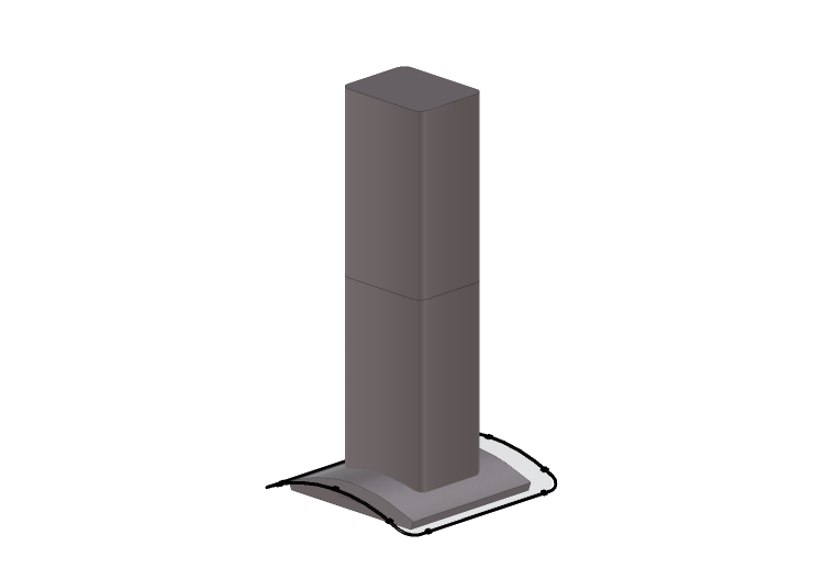 Electroménagers 3D - Hotte ilot en acier inox et verre... Electroménagers 3D - Hotte ilot en acier inox et verre...