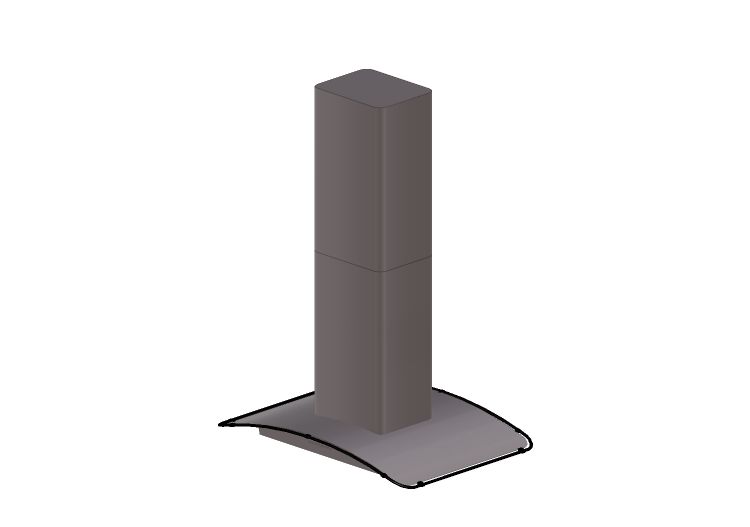 Elettrodomestici 3D - Cappa a isola in acciaio inox –... Elettrodomestici 3D - Cappa a isola in acciaio inox –...