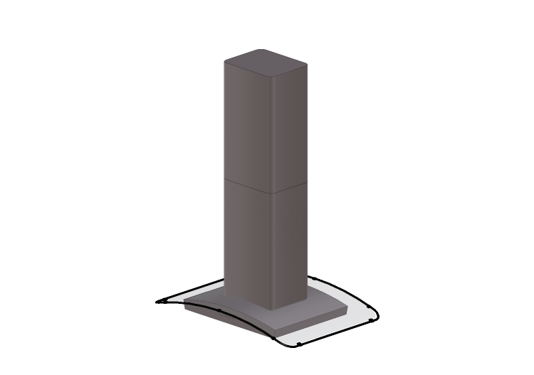 3D Haushaltgeräte - Insel-Dunstabzugshaube aus Edelstahl... 3D Haushaltgeräte - Insel-Dunstabzugshaube aus Edelstahl...