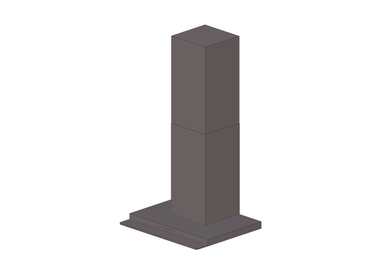 Electrodomésticos 3D - Campana de extracción de pared de... Electrodomésticos 3D - Campana de extracción de pared de...