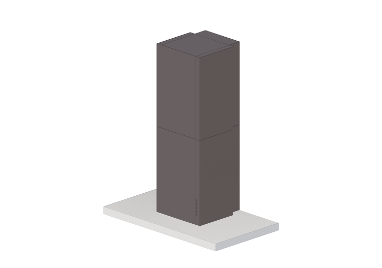 3D Haushaltgeräte - Wandmontiere Dunstabzugshaube aus Stahl... 3D Haushaltgeräte - Wandmontiere Dunstabzugshaube aus Stahl...