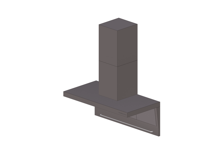 Electrodomésticos 3D - Campana de extracción de pared de... Electrodomésticos 3D - Campana de extracción de pared de...