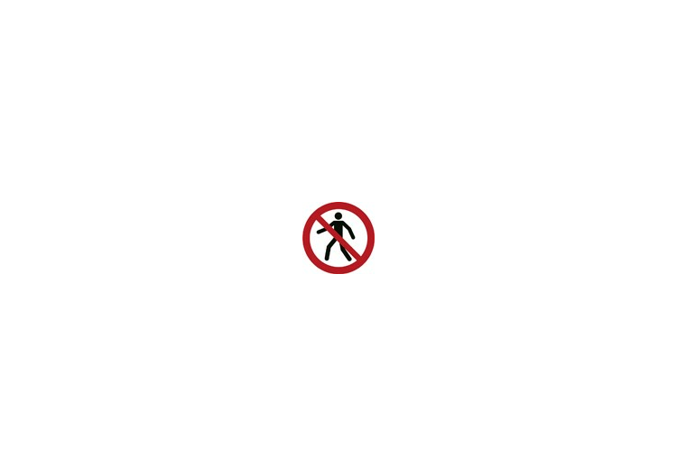 Signaux - Interdit aux piétons - ACCA software