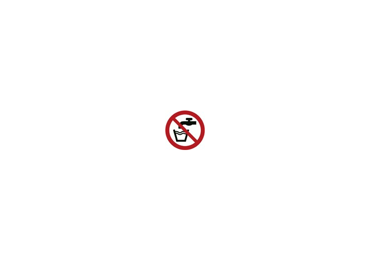 Signs - Forbidden to drink unsafe water - ACCA software