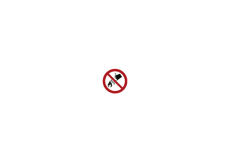 Signs - Do not extinguish with water - ACCA software