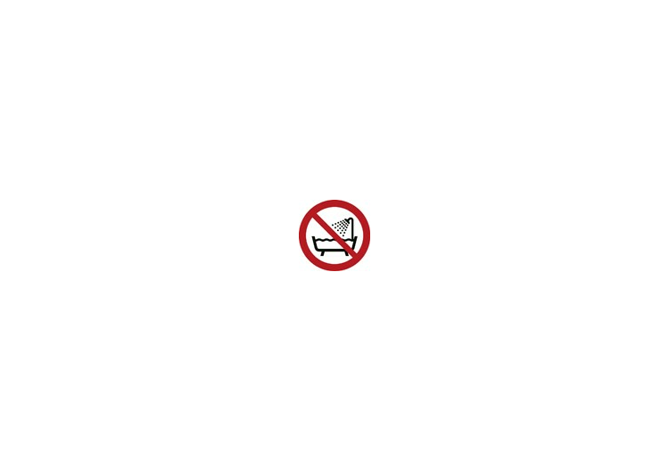 Signs - Prohibited the use of this device near water...