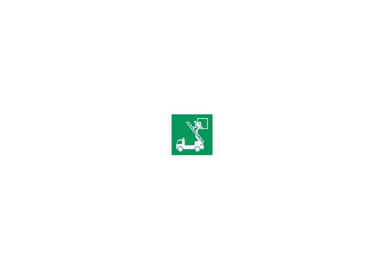 Zeichen - Notausstieg und Rettungsfenster - ACCA software