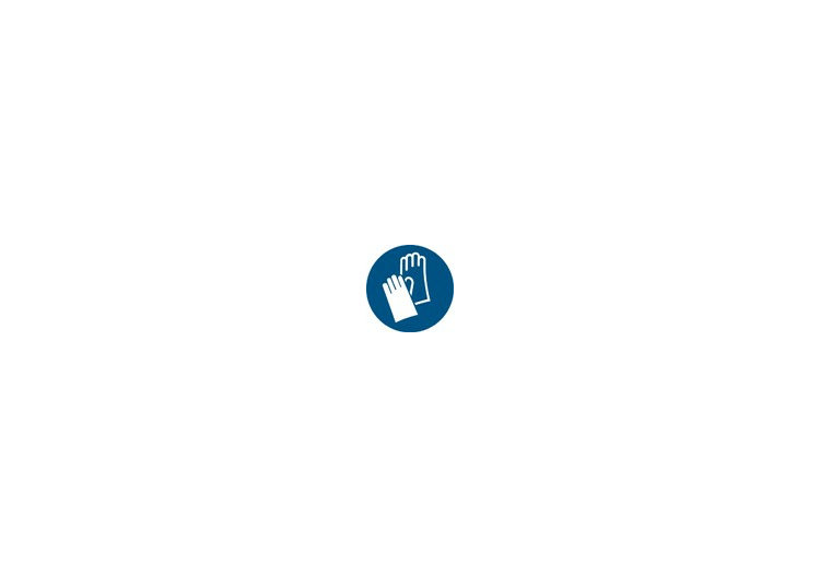 Signs - You must wear protective gloves - ACCA software