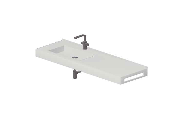 3D Sinks - Bathroom wash basin 1510x480mm - Fiora -... 3D Sinks - Bathroom wash basin 1510x480mm - Fiora -...