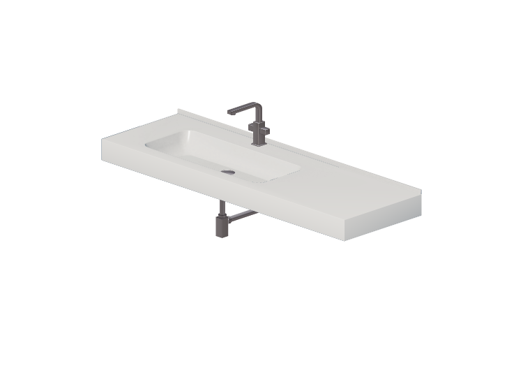 Lavabos 3D - Lavabo Salle de Bain 1510x480mm - Fiora -... Lavabos 3D - Lavabo Salle de Bain 1510x480mm - Fiora -...