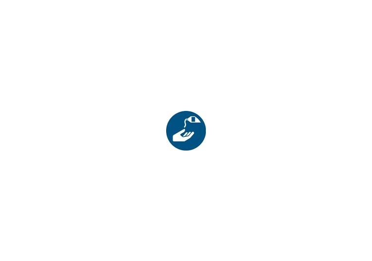 Zeichen - Hautschutzmittel benutzen - ACCA software
