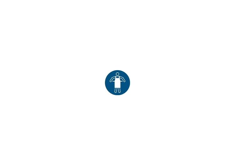 标志 - 务必使用防护围裙 - ACCA software