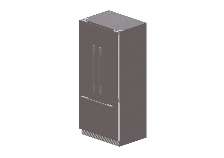 Eletrodomésticos 3D - Geladeira - Fisher & Paykel - RS80A1... Eletrodomésticos 3D - Geladeira - Fisher & Paykel - RS80A1...