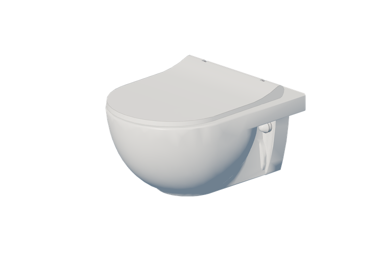 3D Vases - Wall hung WC - Flaminia - QK118 - Quick -... 3D Vases - Wall hung WC - Flaminia - QK118 - Quick -...