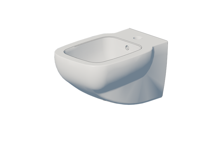 Bidet 3D - Bidet suspendu - Flaminia - SR218 - Sprint -... Bidet 3D - Bidet suspendu - Flaminia - SR218 - Sprint -...