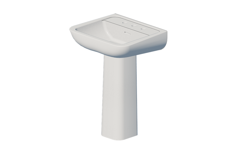 Lavabi 3D - Lavabo con supporto - Flaminia - CM62L+CMC -... Lavabi 3D - Lavabo con supporto - Flaminia - CM62L+CMC -...