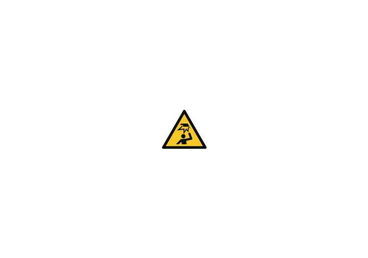 标志 - 上方障碍危险 - ACCA software
