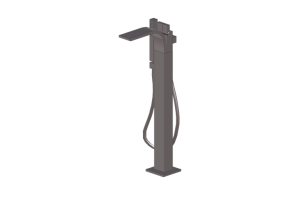Torneiras 3D - Conjunto banheira free-standing com torneira, misturador e chuveiro higi&ecirc;nica - Flaminia - SI2085 - SI