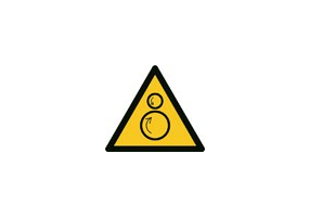 Signaux - Danger rouleaux rotatifs