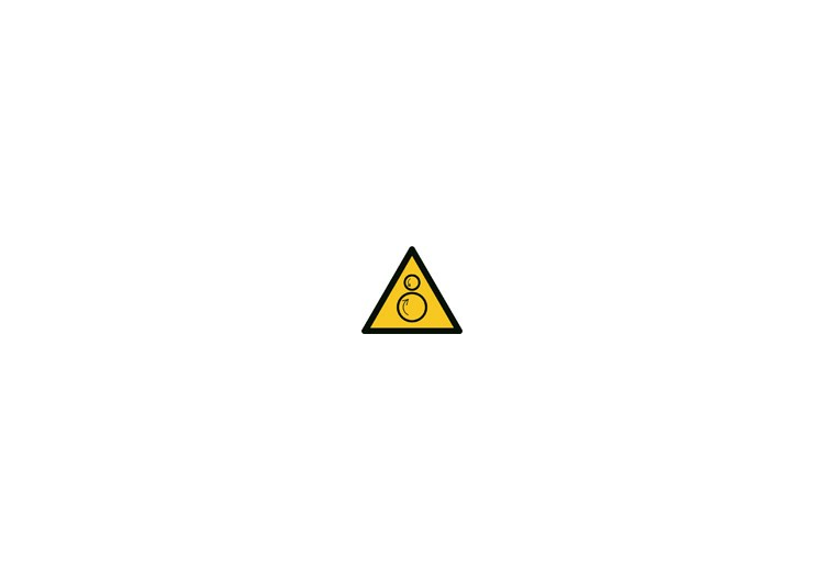 标志 - 注意旋转辊/被拖拉危险 - ACCA software