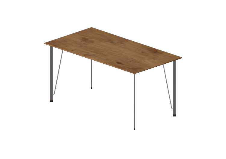 Tavoli 3D - Tavolo rettangolare - Fritz Hansen - FH3605 -... Tavoli 3D - Tavolo rettangolare - Fritz Hansen - FH3605 -...