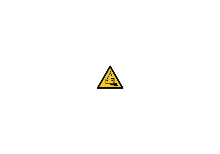 Signaux - Danger batteries en charge - ACCA software