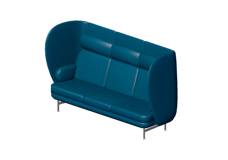 Poltronas y Sofás 3D - Sofá de tela - Fritz Hansen - Plenum... Poltronas y Sofás 3D - Sofá de tela - Fritz Hansen - Plenum...