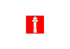 Zeichen - Feuerwehr Schlauchkupplung