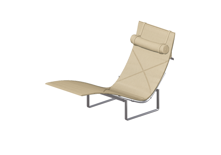 Fauteuil 3D - Fauteuil en tissu - Fritz Hansen - PK24T -... Fauteuil 3D - Fauteuil en tissu - Fritz Hansen - PK24T -...